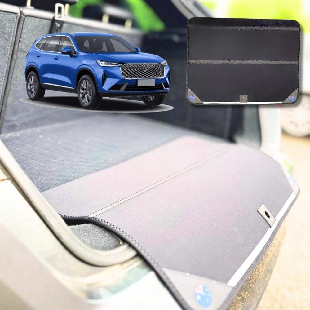 Rear Cargo Boot Bumper Protector for GWM Haval H6 2020 - Current (SUV) - XL (98 x 55) - Black