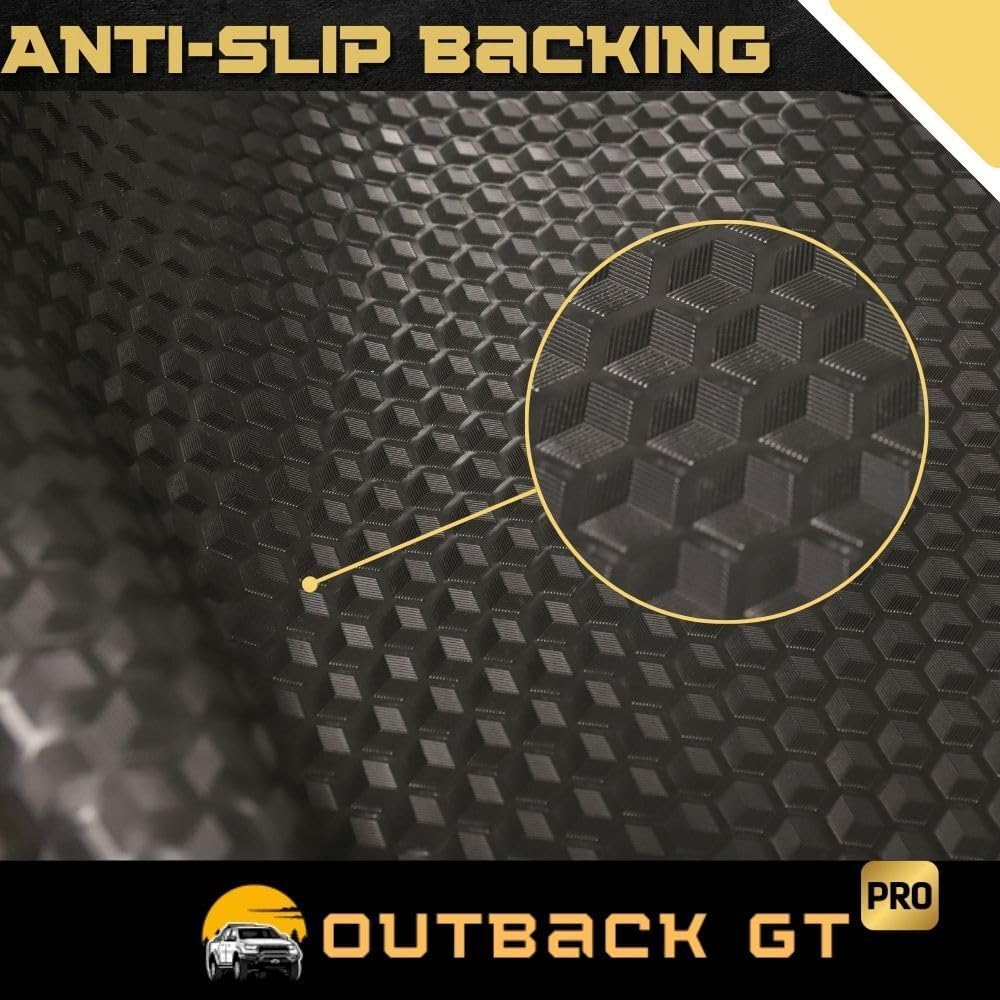 6D Pro Ute Tub Mat for RAM 1500 Laramie (DT) 2019-Current without rambox 5ft 7in bed length - Black - 0
