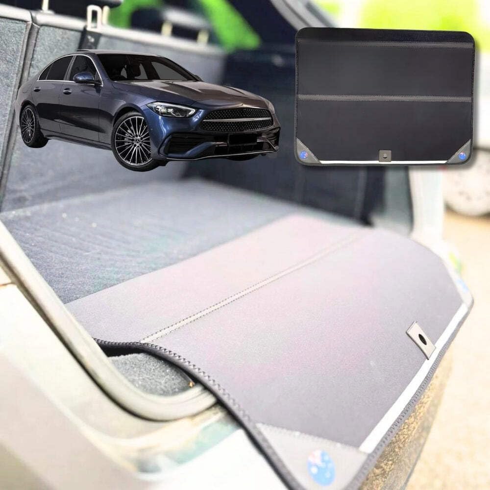 Rear Cargo Boot Bumper Protector for Mercedes-Benz C-class Sedan 2022-Current - Standard (72.5 x 55.5) cm - Black