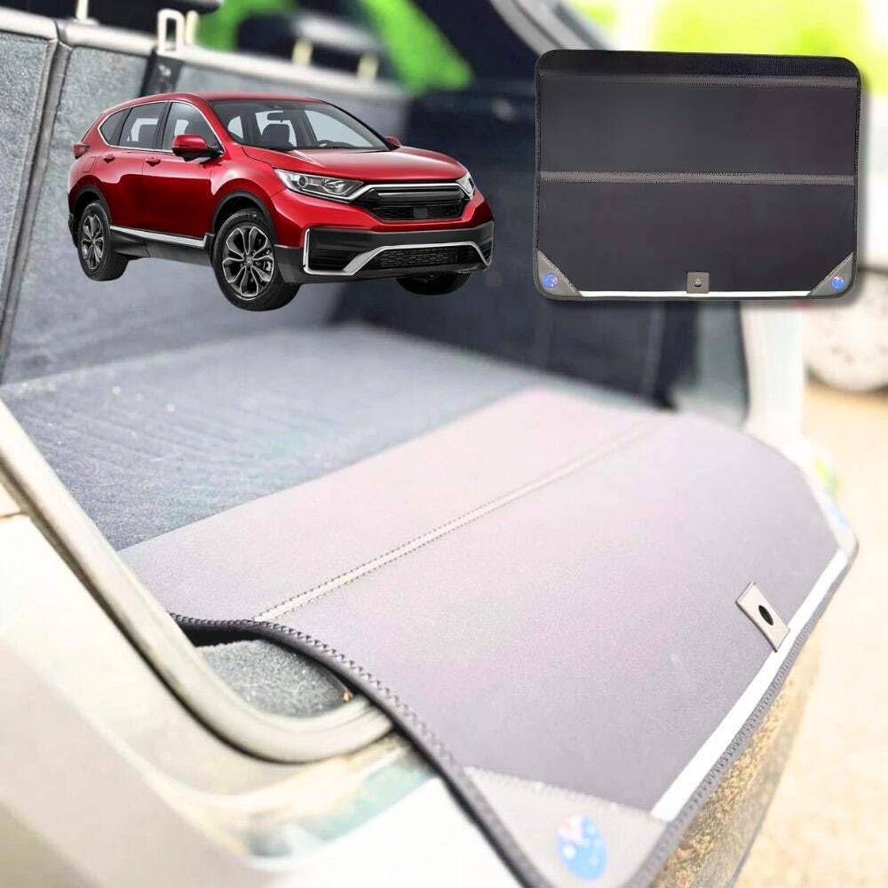 Rear Cargo Boot Bumper Protector for Honda CR-V 2017 - 2022 RW - XL (98 x 55) - Black