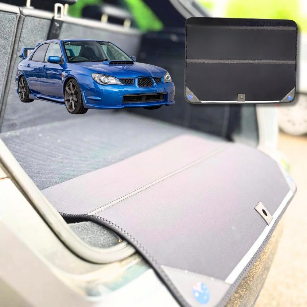 Rear Cargo Boot Bumper Protector for Subaru WRX 2000-2007 - Standard (72.5 x 55.5) cm - Black