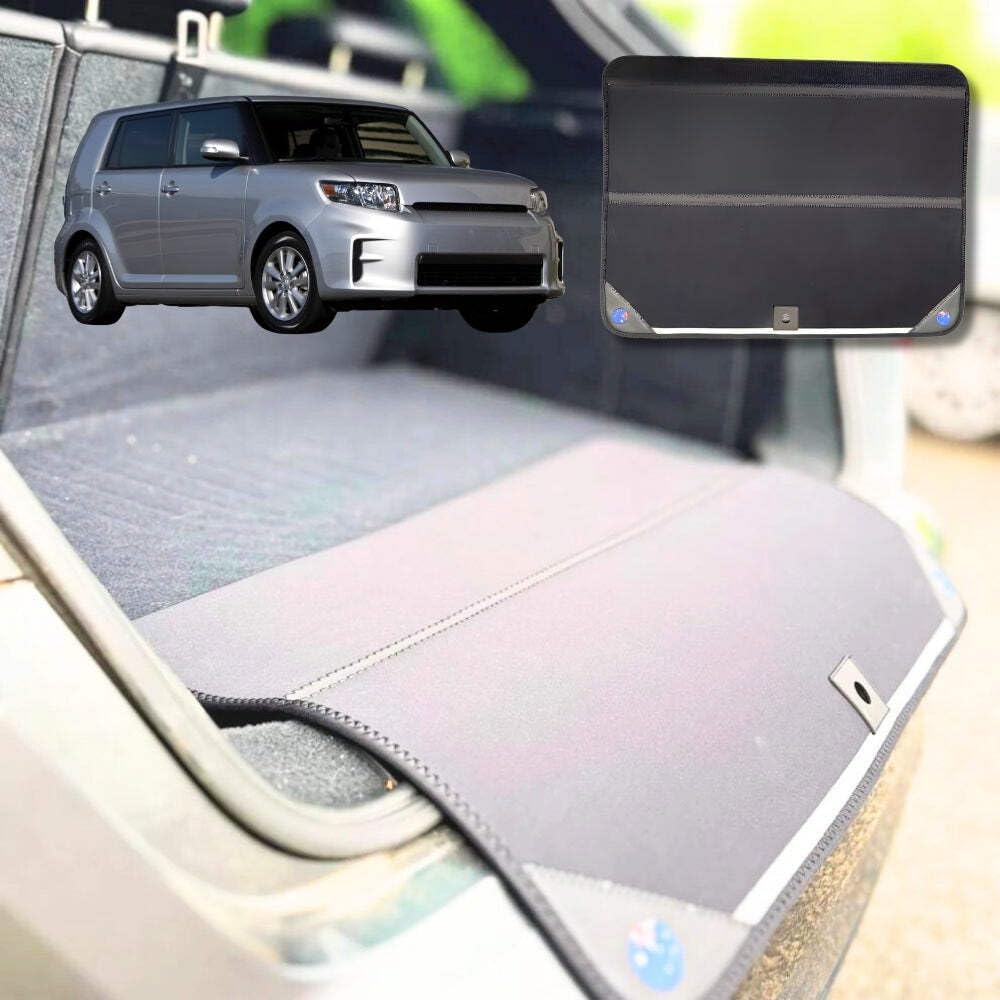 Rear Cargo Boot Bumper Protector for Toyota Rukus 2010 - 2015 - XL (98 x 55) - Black
