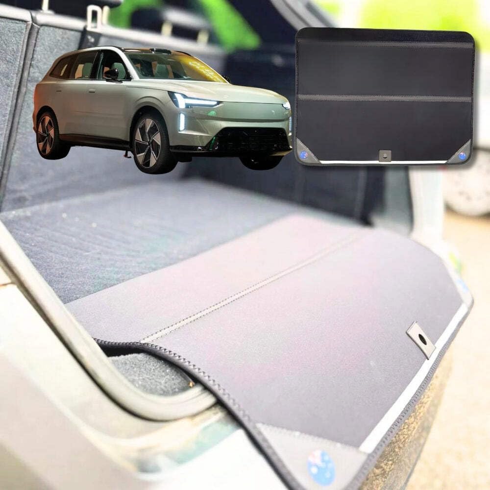 Rear Cargo Boot Bumper Protector for Volvo XC90 2015 - Current Mk II - XL (98 x 55) - Black