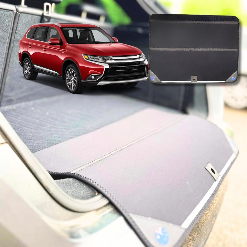 Rear Cargo Boot Bumper Protector for Mitsubishi Outlander 2012 - 2018 (ZJ/ZK/ZL) - XL (98 x 55) - Black