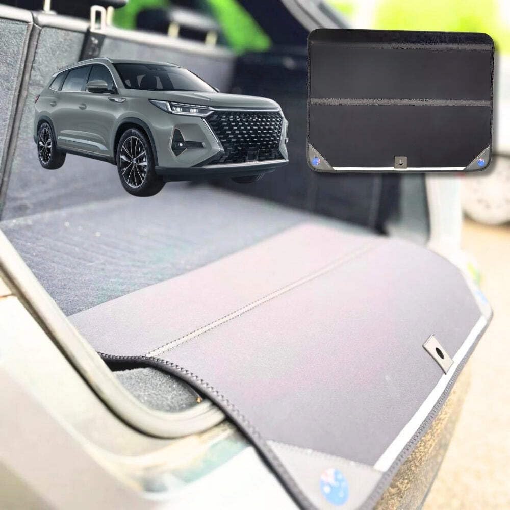 Rear Cargo Boot Bumper Protector for Chery Tiggo 8 Pro Max 2024 - Current (T31) Elite, Urban, Ultimate - XL (98 x 55) - Black