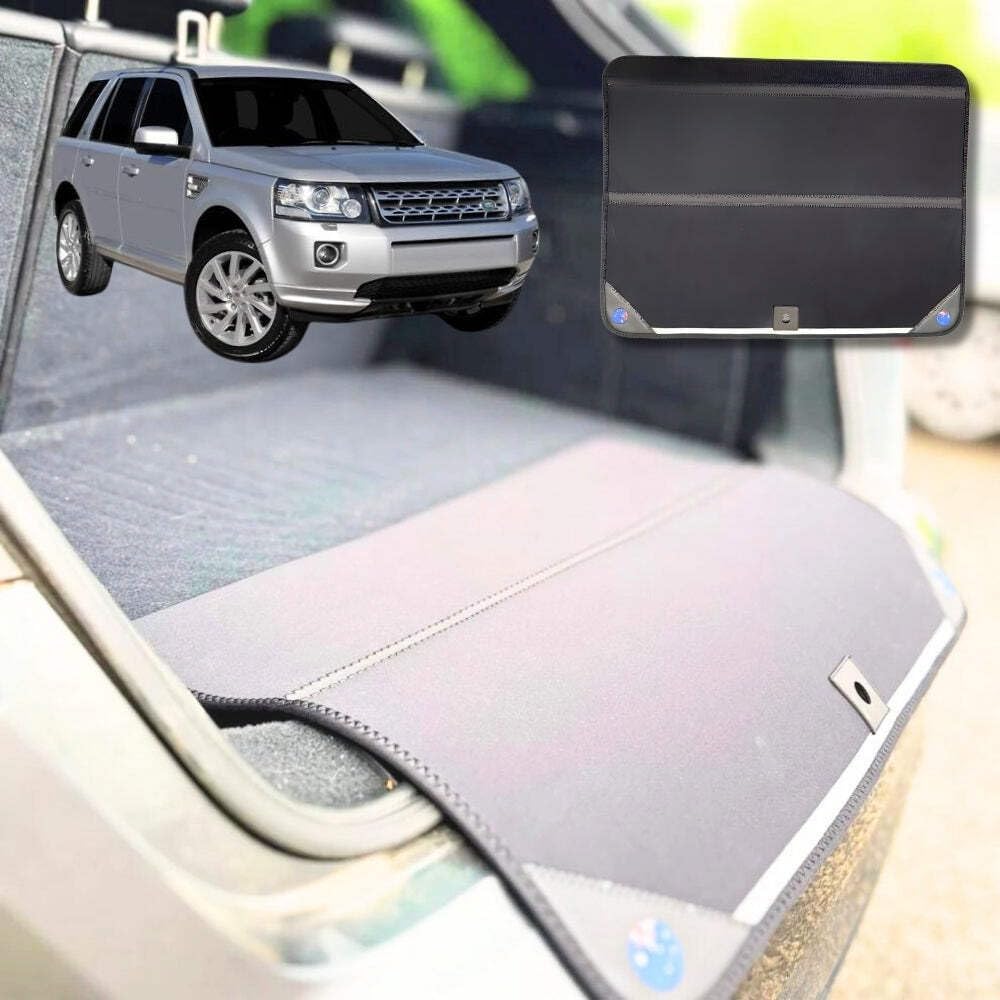 Rear Cargo Boot Bumper Protector for Land Rover Freelander 2007 - 2014 (Series 2) - XL (98 x 55) - Black