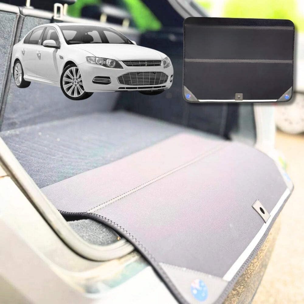 Rear Cargo Boot Bumper Protector for Ford Falcon 2014-2016 - Standard (72.5 x 55.5) cm - Black
