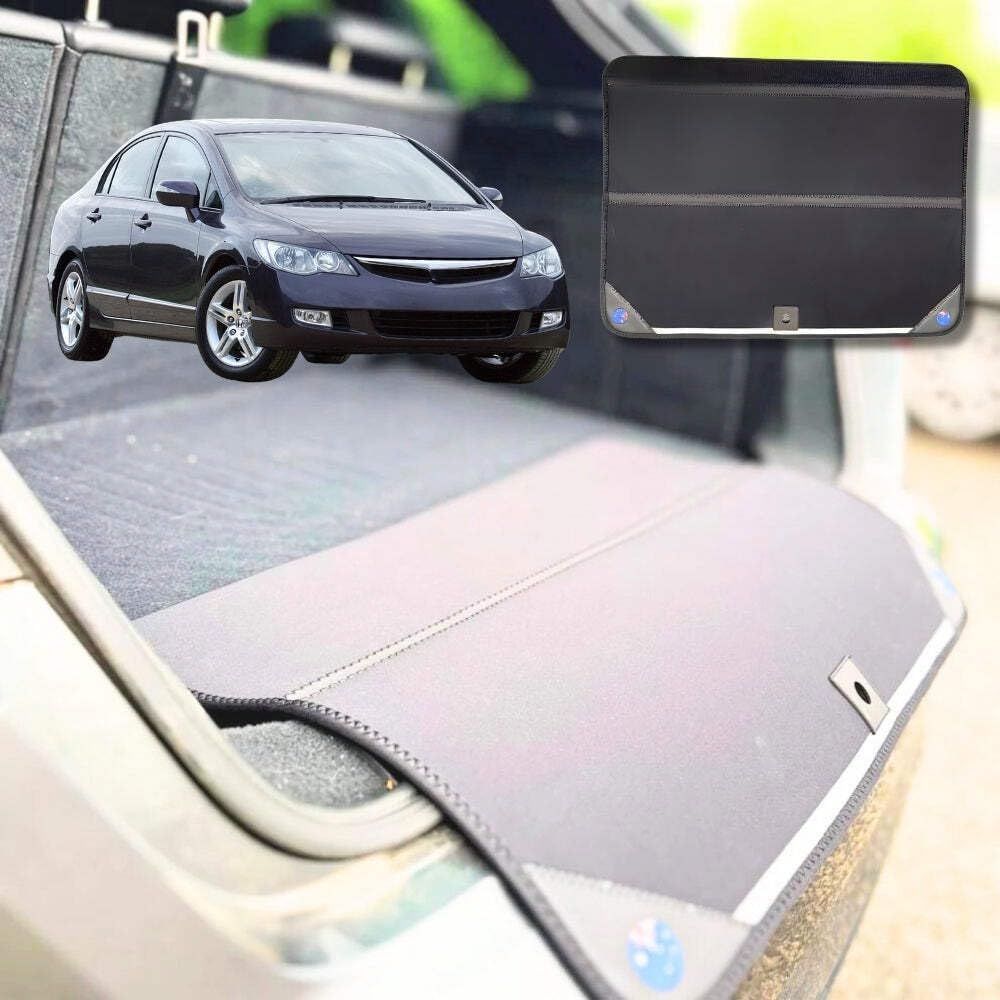 Rear Cargo Boot Bumper Protector for Honda Civic Sedan 2006-2012 - Standard (72.5 x 55.5) cm - Black