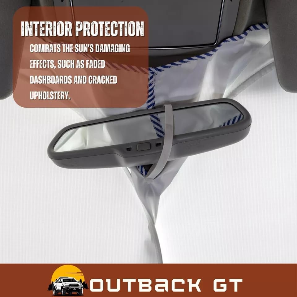 Front Windscreen Sun Shade for Kia Picanto 2011 - 2016 (TA) - Standard 150 x 85 cm