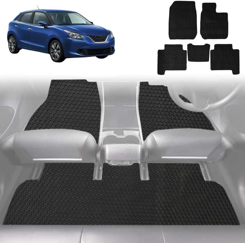 6D Diamond Car Floor Mats for Suzuki Baleno 2015 - Current EW - Custom-Fit Carpet Liner