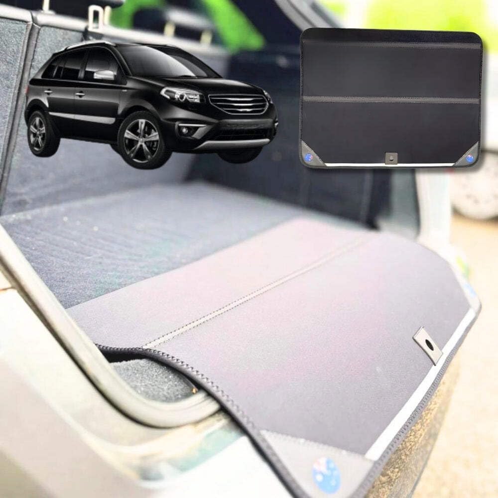 Rear Cargo Boot Bumper Protector for Renault KOLEOS 2016 - Current (HC) - XL (98 x 55) - Black