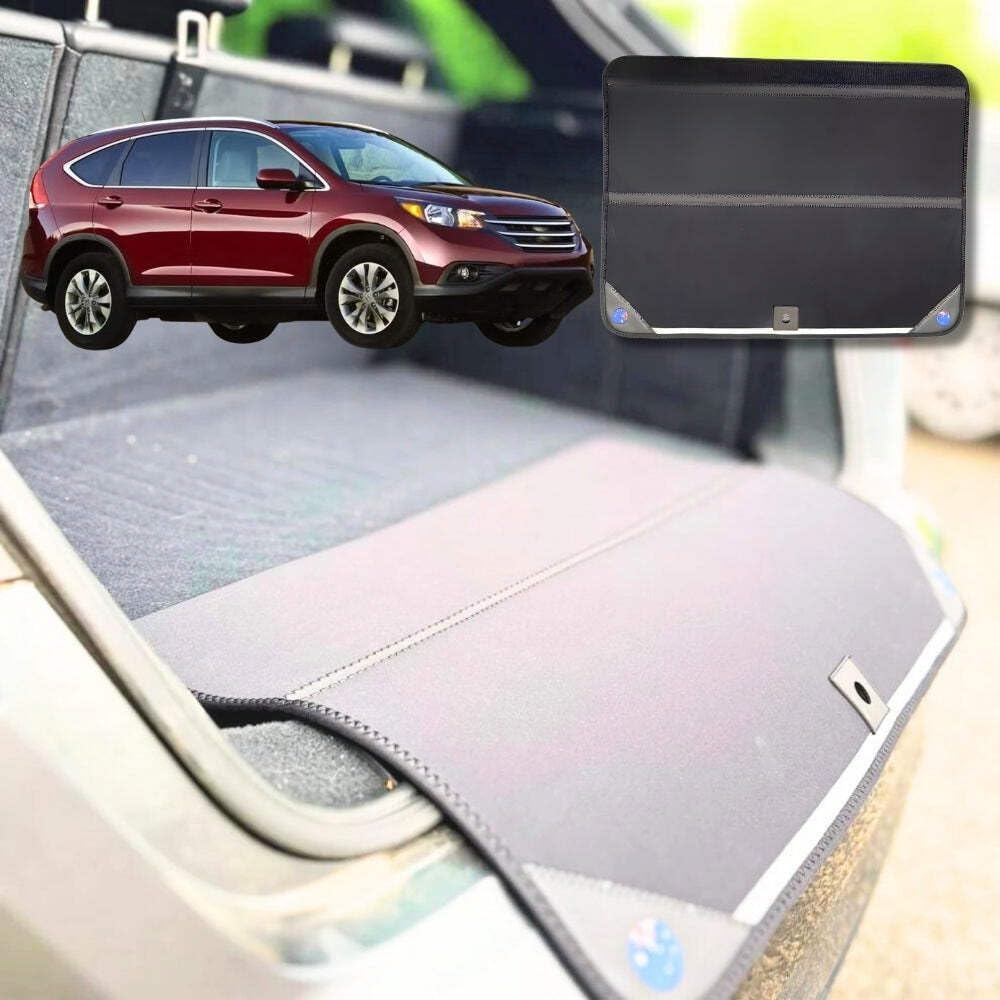 Rear Cargo Boot Bumper Protector for Honda CR-V 2007 - 2012 RE - XL (98 x 55) - Black