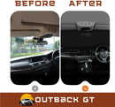 Front Windscreen Sun Shade for Isuzu MU-X 2013 - 2020 RF  - Standard 150 x 85 cm - Black-3