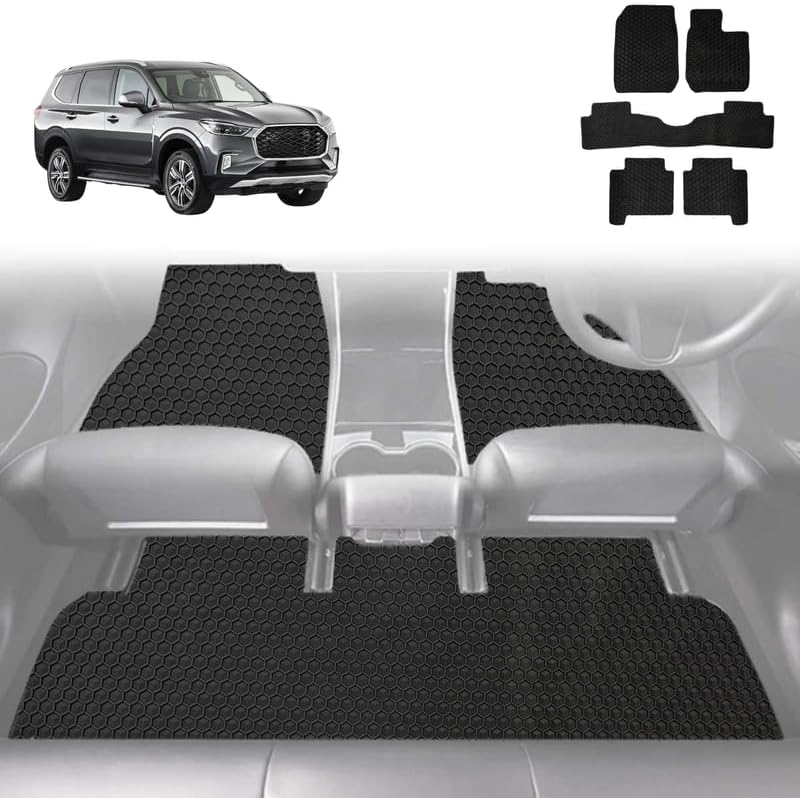 6D Diamond Car Floor Mats for LDV D90 2017 - Current - Custom-Fit Carpet Liner