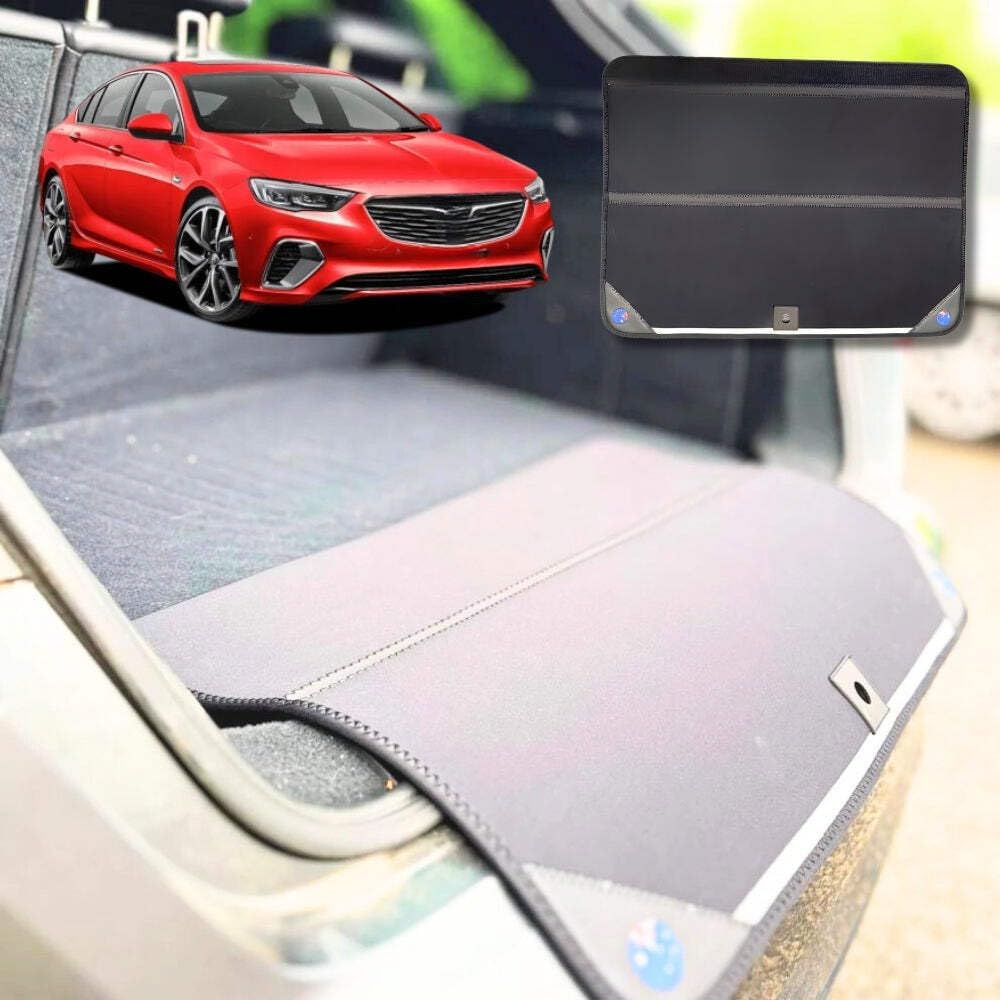 Rear Cargo Boot Bumper Protector for Holden Commodore 2018-2020 - Standard (72.5 x 55.5) cm - Black