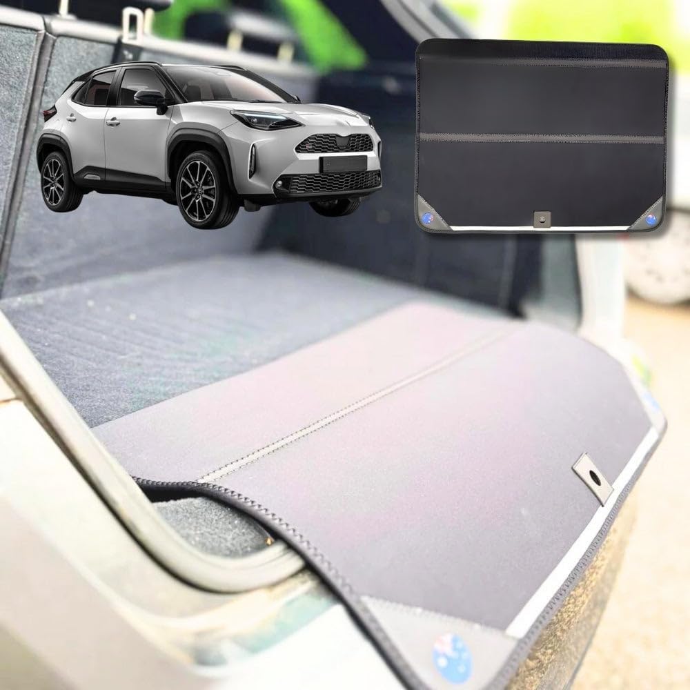Rear Cargo Boot Bumper Protector for Toyota Yaris Cross 2020 - Current - XL (98 x 55) - Black