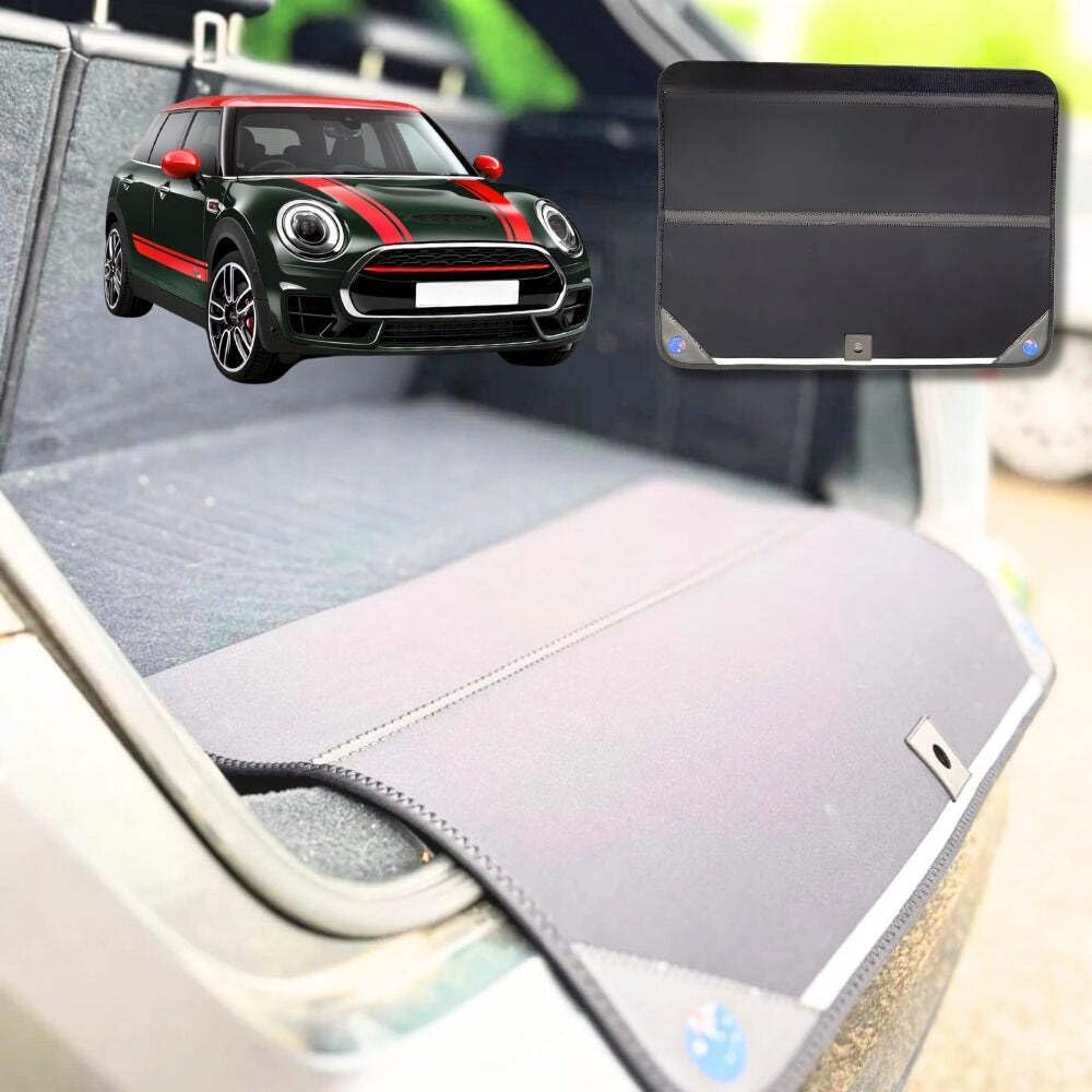 Rear Cargo Boot Bumper Protector for MINI Clubman 2015-Current - Standard (72.5 x 55.5) cm - Black
