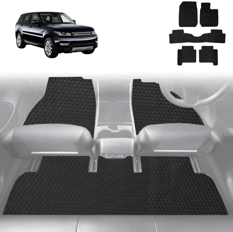 6D Diamond Car Floor Mats for Land Rover Range Rover Sport 2014 - Current L494 - Custom-Fit Carpet Liner