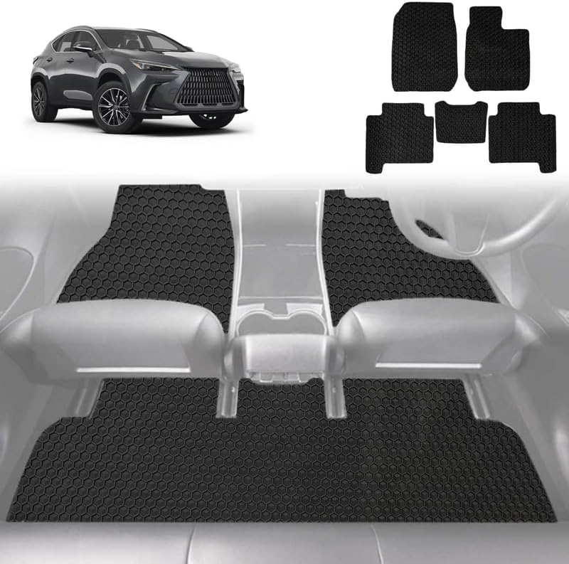 6D Diamond Car Floor Mats for Lexus NX 2022 - Current - Custom-Fit Carpet Liner