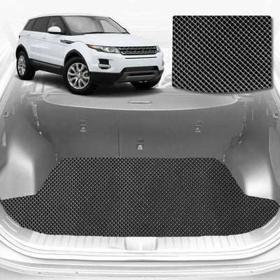 6D Diamond Car Boot Mat for Land Rover Range Rover Evoque 2010 - 2018 L538, L551  - Heavy Duty Carpet Liner