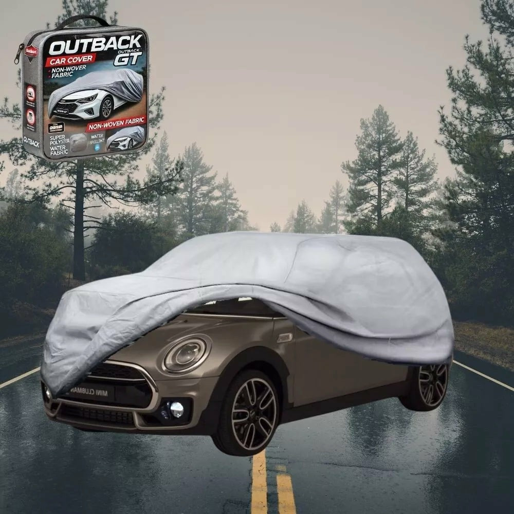 Silver Shield Outdoor Car Cover for MINI Clubman Wagon 2015 - Current (F54) L - Grey
