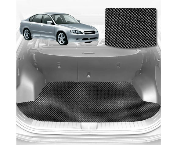 6D Diamond Car Boot Mat for Subaru Liberty 2015 - 2020 6GEN (Sedan) - Heavy Duty Carpet Liner