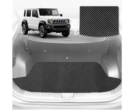 6D Diamond Car Boot Mat for Suzuki Jimny XL Auto 2023 - Current (GLX)  - Heavy Duty Carpet Liner