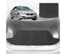 6D Diamond Car Boot Mat for BMW 3 Series 2005 - 2012 Sedan/Touring (E90 E91)  - Heavy Duty Carpet Liner
