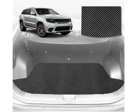 6D Diamond Car Boot Mat for Jeep Grand Cherokee 2011 - 2021 (WK)  - Heavy Duty Carpet Liner