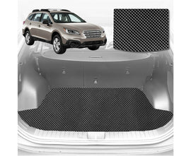 6D Diamond Car Boot Mat for Subaru Outback 2015 - 2021 5GEN, 6GEN  - Heavy Duty Carpet Liner