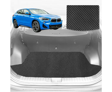 6D Diamond Car Boot Mat for BMW X2 2017 - Current (F39)  - Heavy Duty Carpet Liner