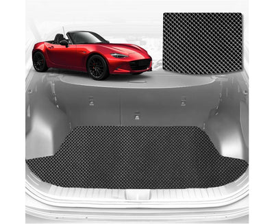 6D Diamond Car Boot Mat for Mazda MX-5 2015 - Current (ND) (Convertible) - Heavy Duty Carpet Liner