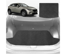 6D Diamond Car Boot Mat for Mazda CX-3 2015 - Current DK  - Heavy Duty Carpet Liner