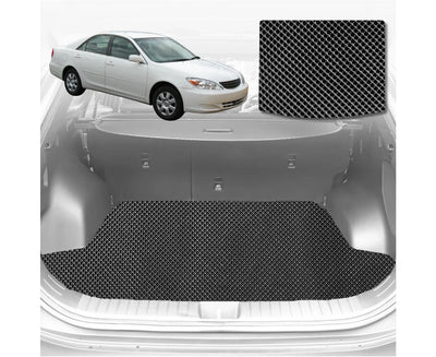 6D Diamond Car Boot Mat for Toyota Camry 2002 - 2006 (XV30) (Sedan) - Heavy Duty Carpet Liner