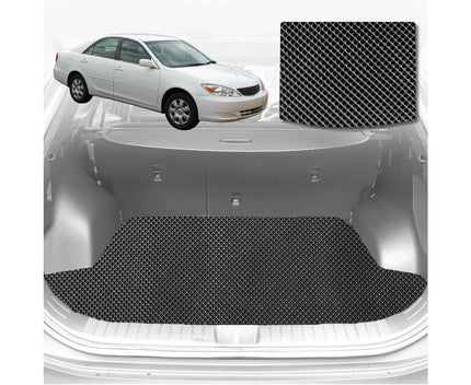 6D Diamond Car Boot Mat for Toyota Camry 2002 - 2006 (XV30) (Sedan) - Heavy Duty Carpet Liner