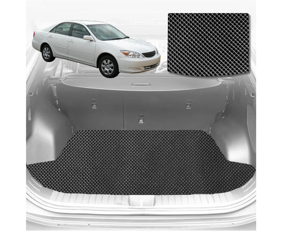 6D Diamond Car Boot Mat for Toyota Camry 2002 - 2006 (XV30) (Sedan) - Heavy Duty Carpet Liner
