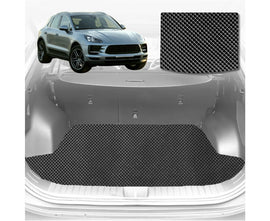 6D Diamond Car Boot Mat for Porsche Macan 2014 - Current 95B  - Heavy Duty Carpet Liner