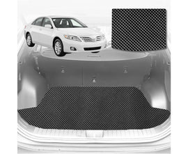 6D Diamond Car Boot Mat for Toyota Camry 2006 - 2011 (XV40) (Hybrid) - Heavy Duty Carpet Liner