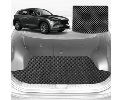 6D Diamond Car Boot Mat for Mazda CX-5 2017 - Current (KF)  - Heavy Duty Carpet Liner