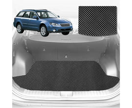 6D Diamond Car Boot Mat for Subaru Outback 2003 - 2009 3GEN (Wagon) - Heavy Duty Carpet Liner
