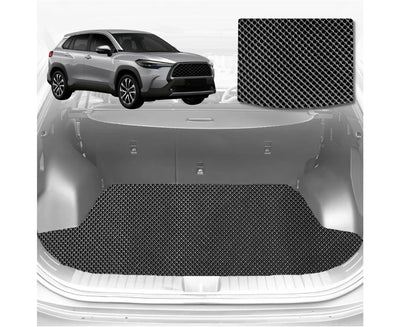 6D Diamond Car Boot Mat for Toyota Corolla Cross 2020 - Current (XG10)  - Heavy Duty Carpet Liner