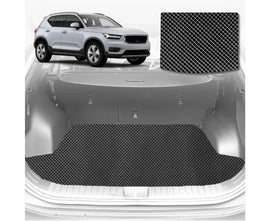 6D Diamond Car Boot Mat for Volvo C40 2021 - Current  - Heavy Duty Carpet Liner