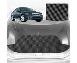 6D Diamond Car Boot Mat for Ford Fairmont 2002 - 2008 (Wagon with LPG System) - Heavy Duty Carpet Liner