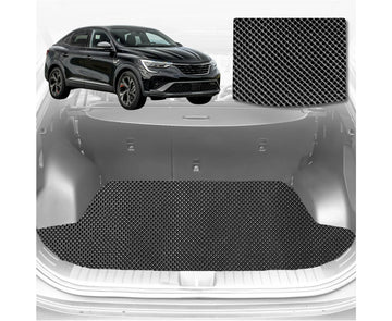 6D Diamond Car Boot Mat for Renault Arkana 2021 - Current  - Heavy Duty Carpet Liner