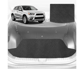 6D Diamond Car Boot Mat for Mitsubishi ASX 2010 - Current (GA)  - Heavy Duty Carpet Liner