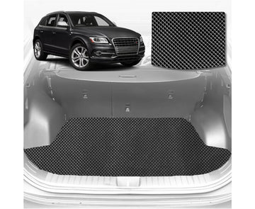 6D Diamond Car Boot Mat for Audi Q5 SQ5 2017 - Current FY  - Heavy Duty Carpet Liner