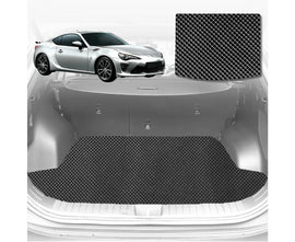 6D Diamond Car Boot Mat for Toyota 86 2012 - 2021 (Coupe) - Heavy Duty Carpet Liner