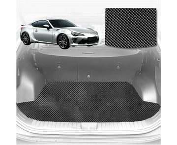 6D Diamond Car Boot Mat for Toyota 86 2012 - 2021 (Coupe) - Heavy Duty Carpet Liner