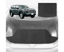 6D Diamond Car Boot Mat for Toyota LandCruiser 300 2021 - Current (3rd Row folded/5 seater) - Heavy Duty Carpet Liner-1