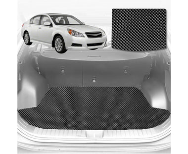 6D Diamond Car Boot Mat for Subaru Liberty 2009 - 2014 5GEN (Wagon) - Heavy Duty Carpet Liner
